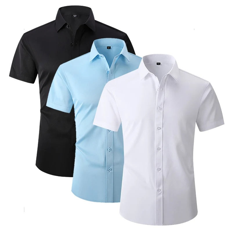 Ridley | Short Sleeve Slim Fit Men's Smart-Casual Shirt