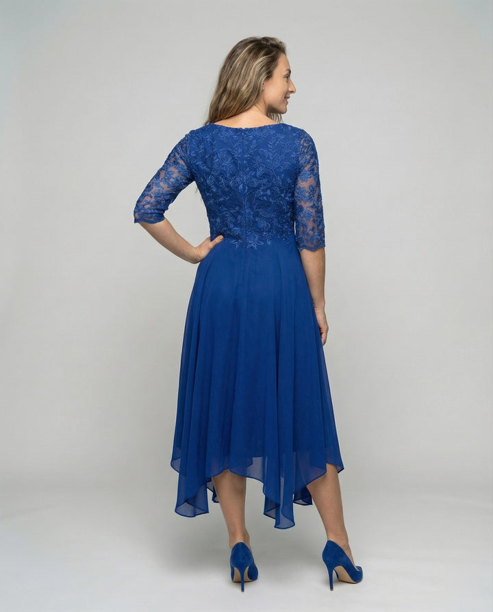 Serena | Lace Bodice Wedding Guest Dress