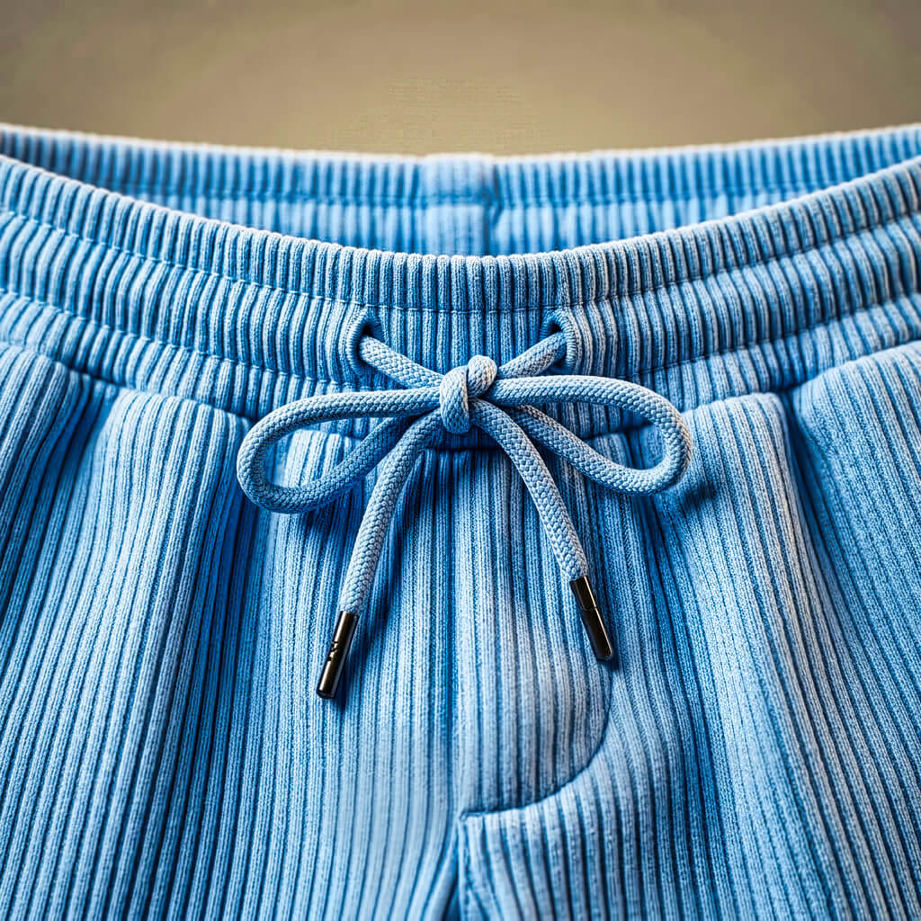 Solaro | Men's Ribbed Mandarin Collar Co-ord Set