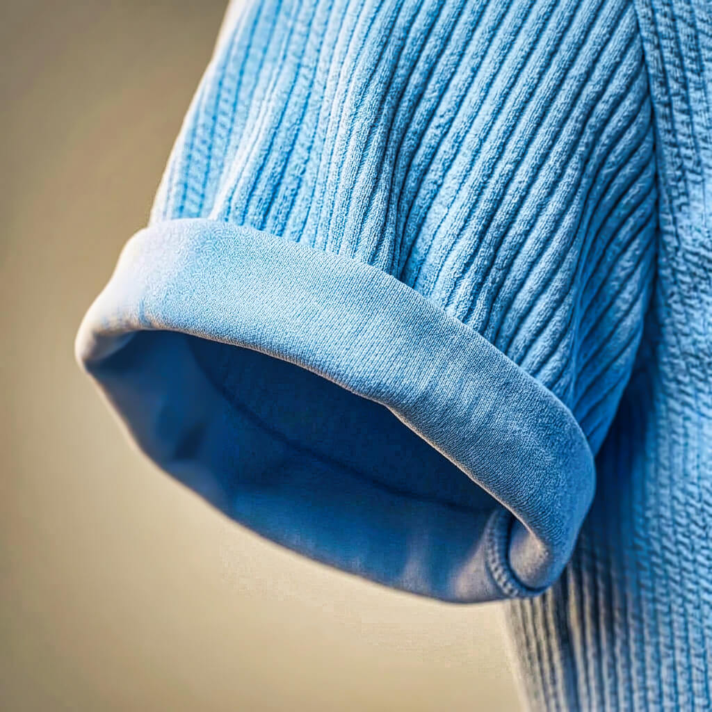 Solaro | Men's Ribbed Mandarin Collar Co-ord Set