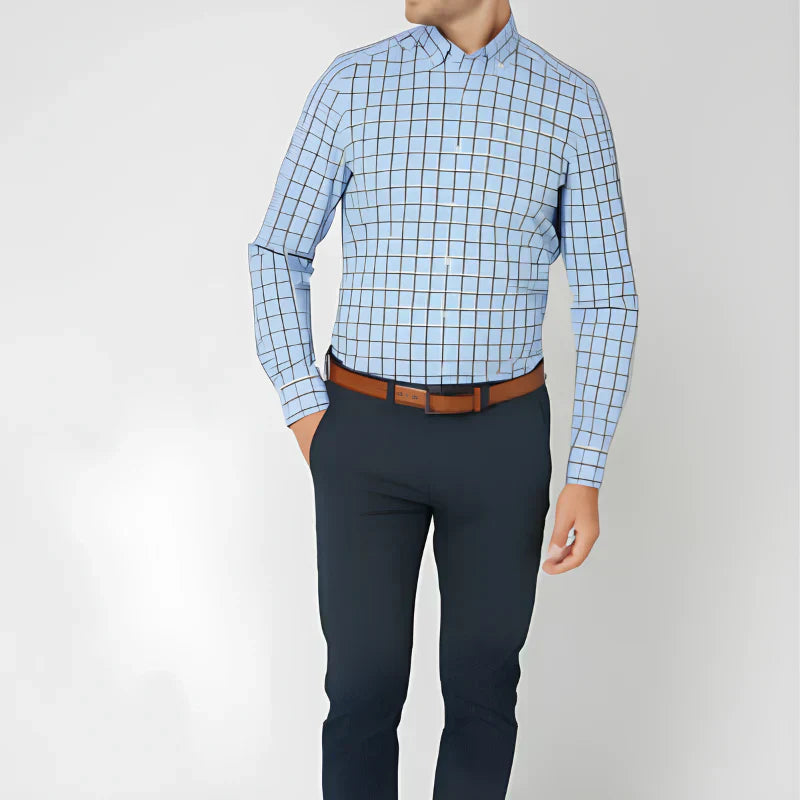 Noah | Plaid Oxford Button-Down Shirt