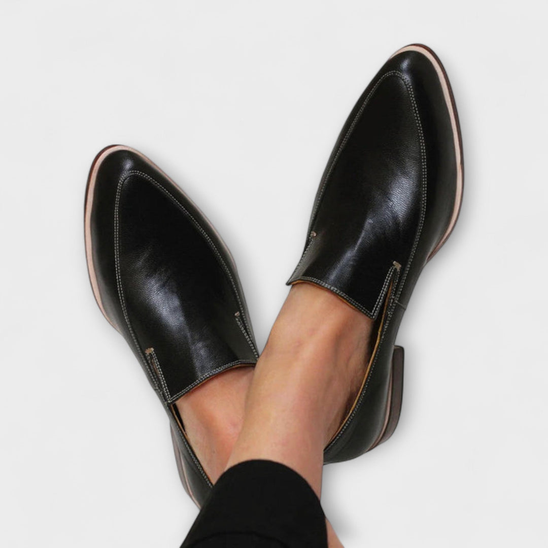 Vivienne | Women's Pointed Leather Flats