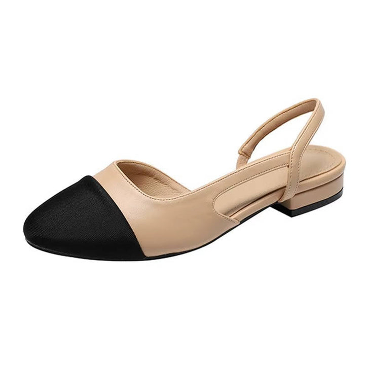 Coralie | Cap-Toe Slingback Orthopedic Flats for Women