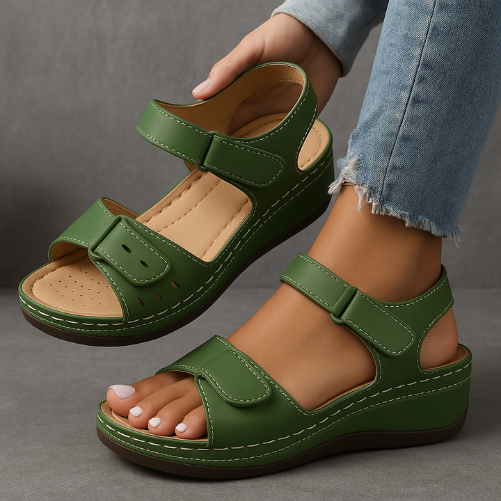 Elora | Women’s Comfort Wedge Sandals
