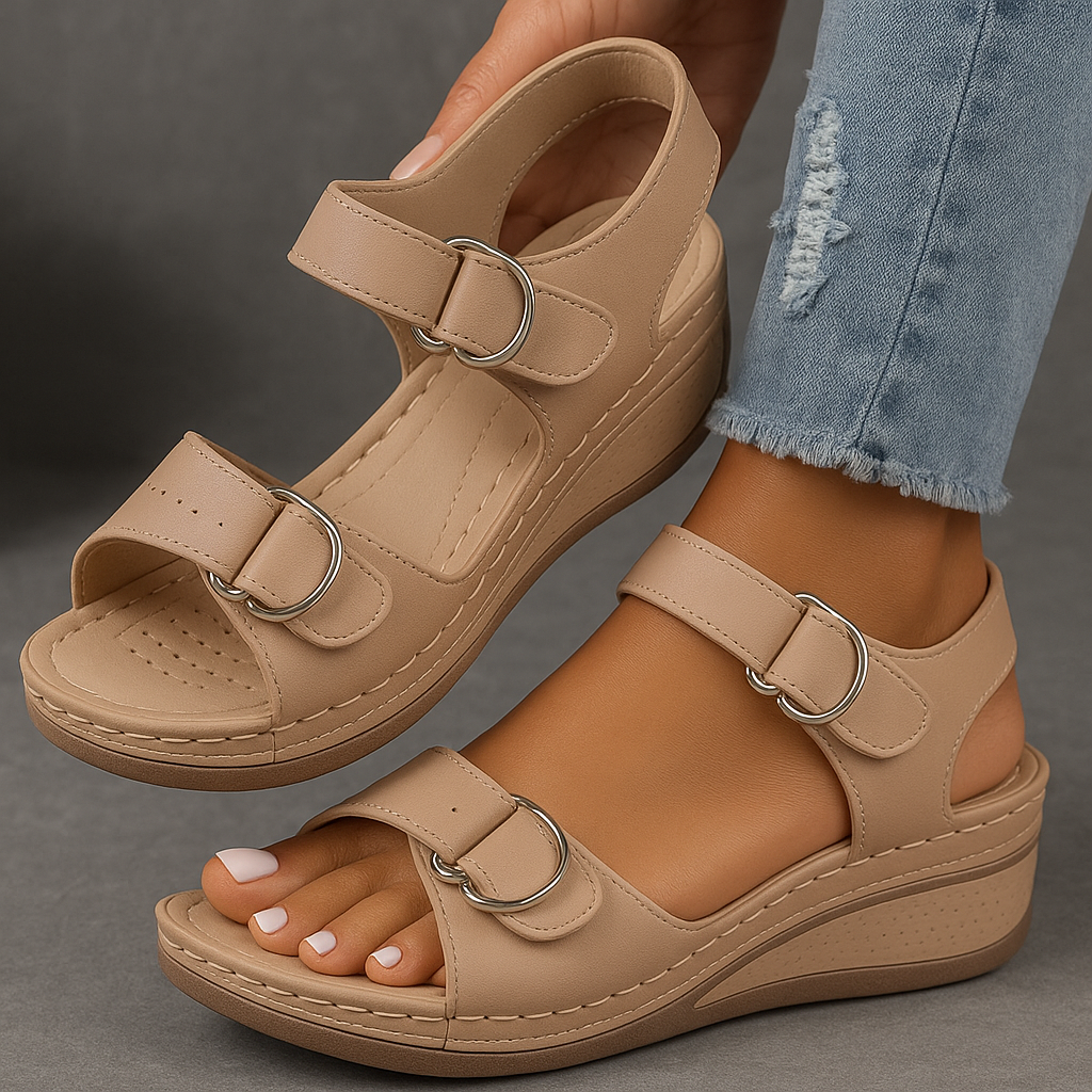 Elora | Women’s Comfort Wedge Sandals