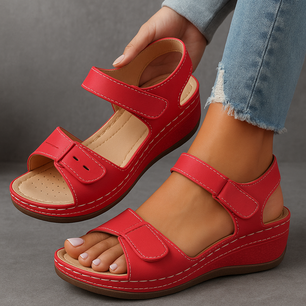 Elora | Women’s Comfort Wedge Sandals