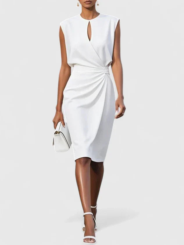 Sienna | Elegant Draped Wedding Guest Dress