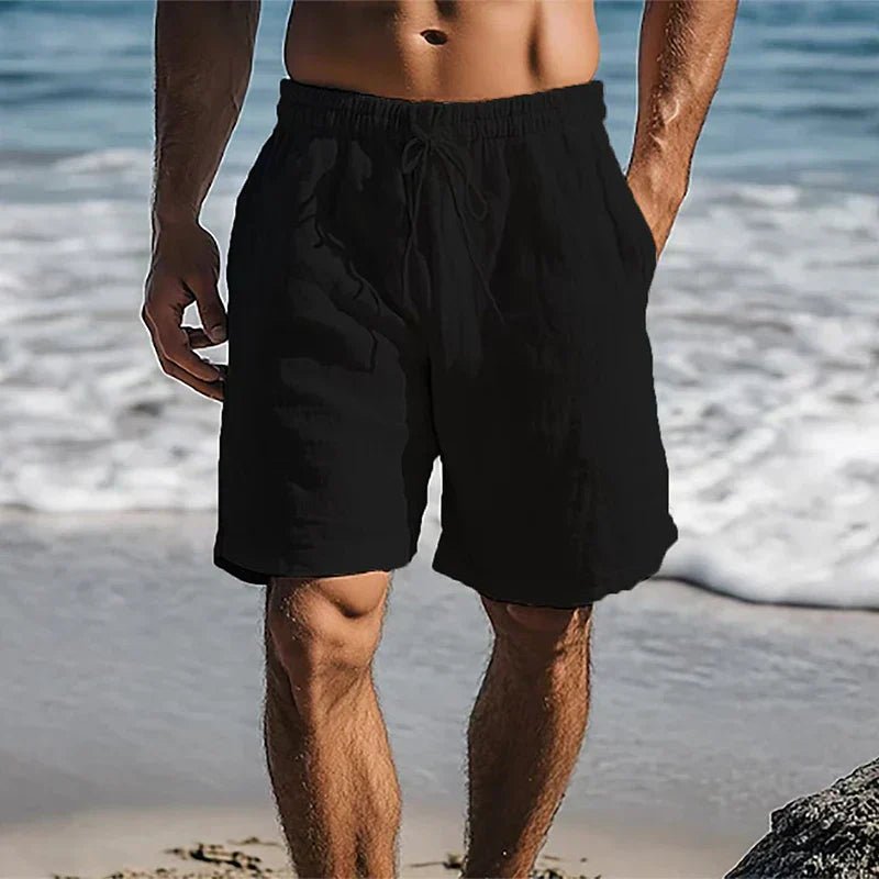 Coastal | Men's Linen Drawstring Shorts