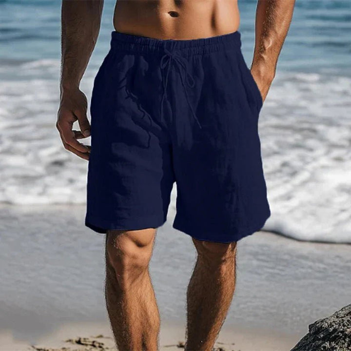 Coastal | Men's Linen Drawstring Shorts