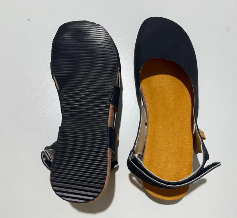 Avena | Slingback Leather Orthopedic Flats for Women