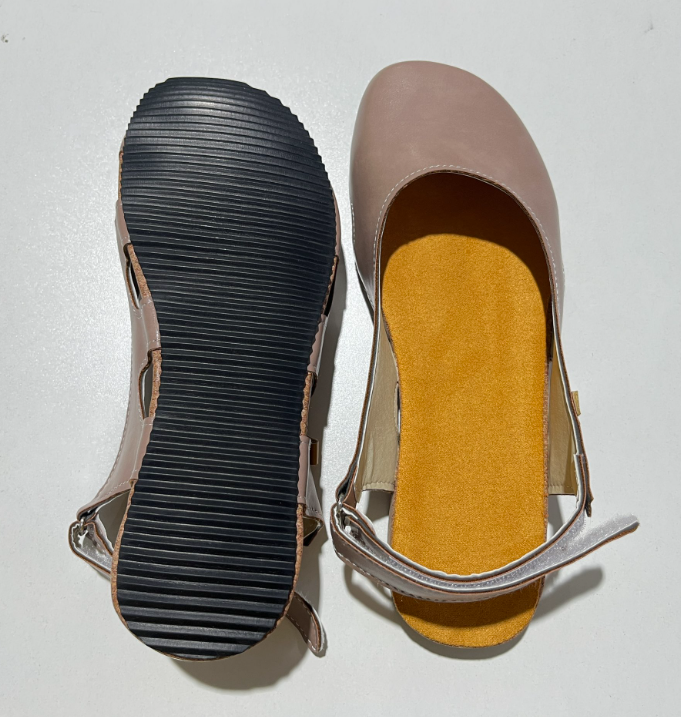 Avena | Slingback Leather Orthopedic Flats for Women