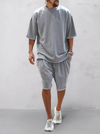 Greyson | Men's Oversized Raw Hem Co-ord Set