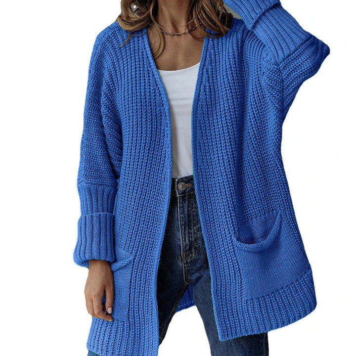 Sage | Oversized Open Front Chunky Knit Cardigan