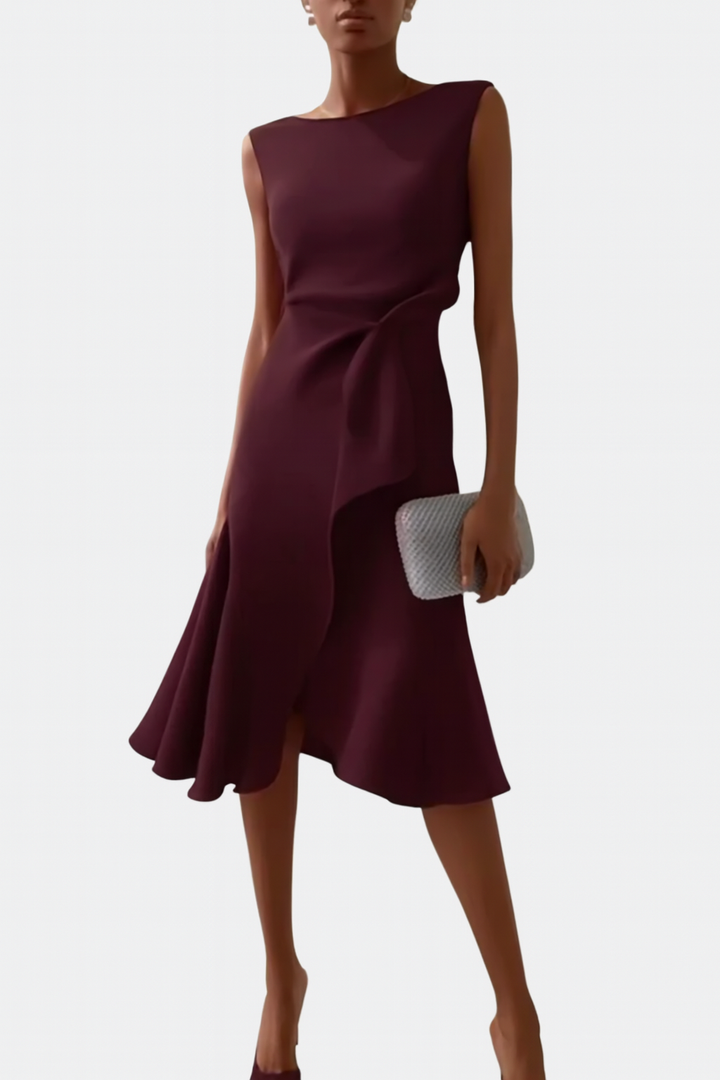 Sofia | Elegant Asymmetrical Cocktail Dress