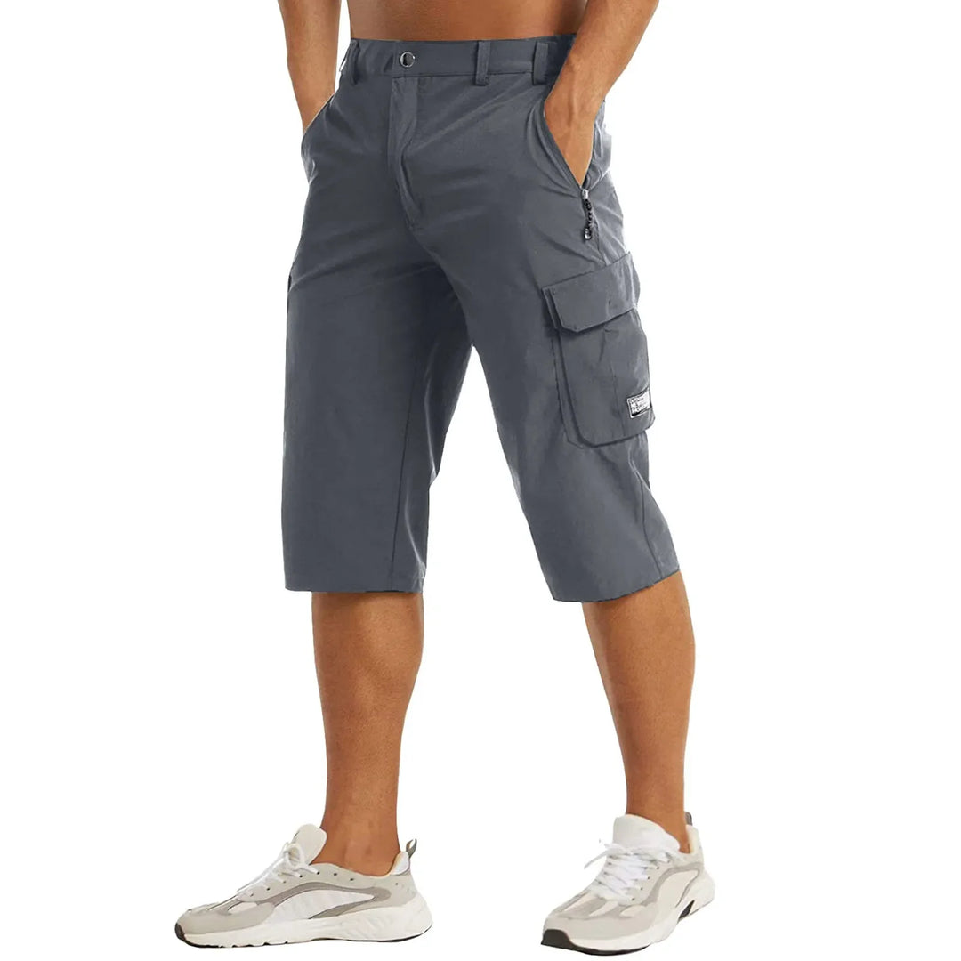 Harlow | Men's Longline Flap Pocket Cargo Shorts