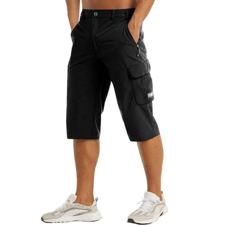 Harlow | Men's Longline Flap Pocket Cargo Shorts