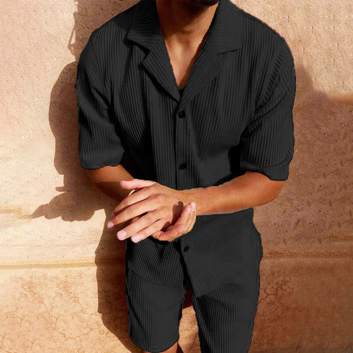 Riviera | Men's Ribbed Resort Co-ord Set