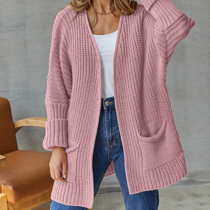 Sage | Oversized Open Front Chunky Knit Cardigan