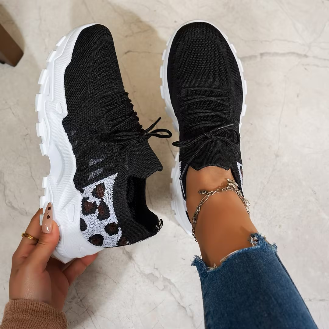 Kaelis | Women Orthopedic Chunky Knit Sneakers