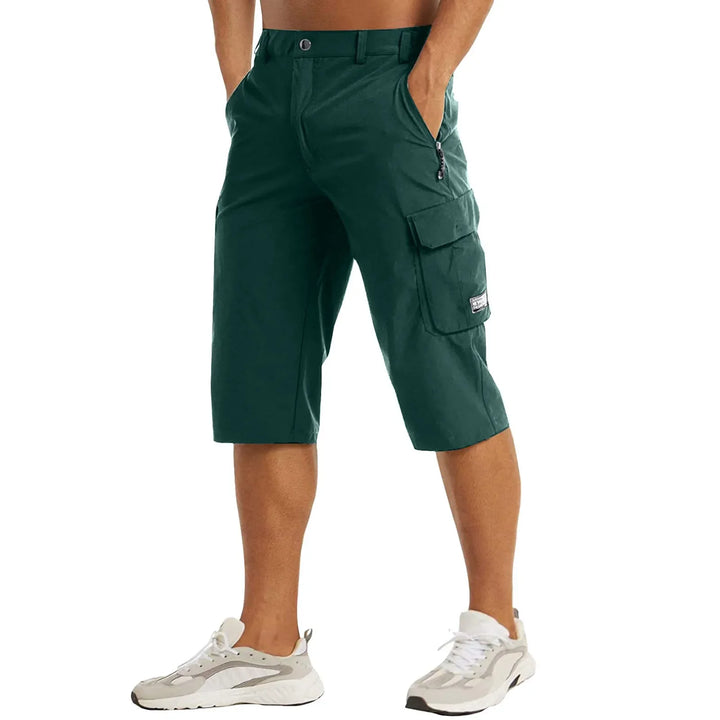 Harlow | Men's Longline Flap Pocket Cargo Shorts