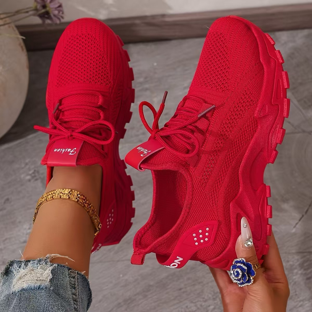 Kaelis | Women Orthopedic Chunky Knit Sneakers
