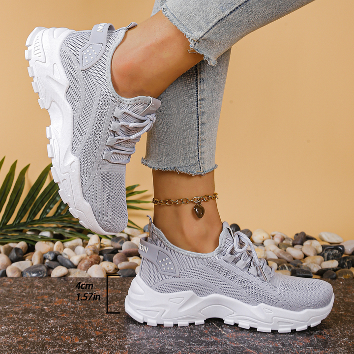 Kaelis | Women Orthopedic Chunky Knit Sneakers