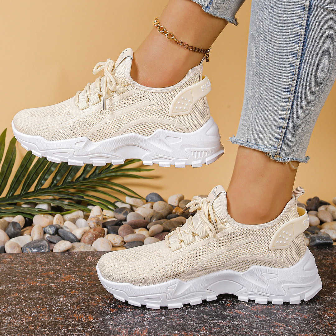 Kaelis | Women Orthopedic Chunky Knit Sneakers