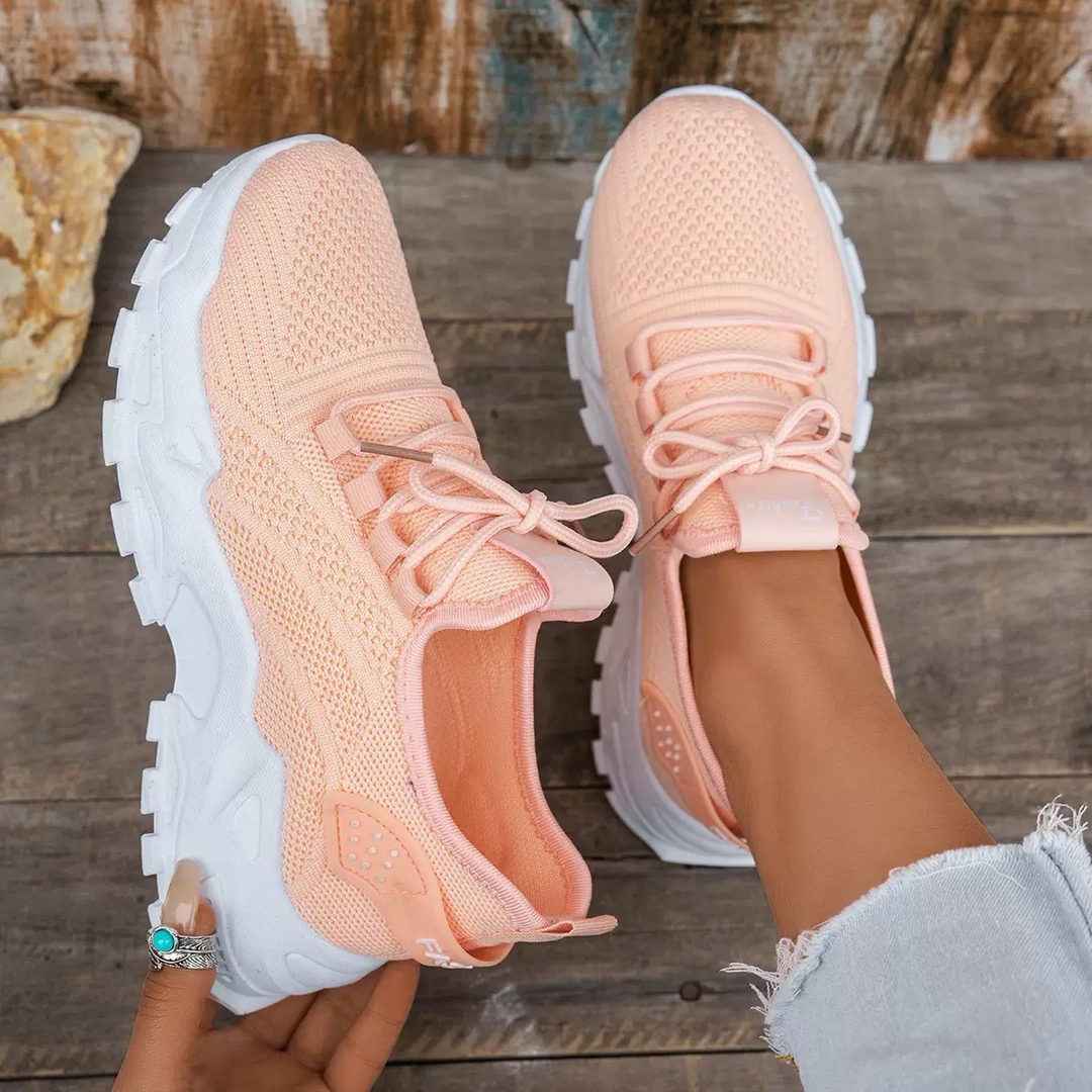 Kaelis | Women Orthopedic Chunky Knit Sneakers