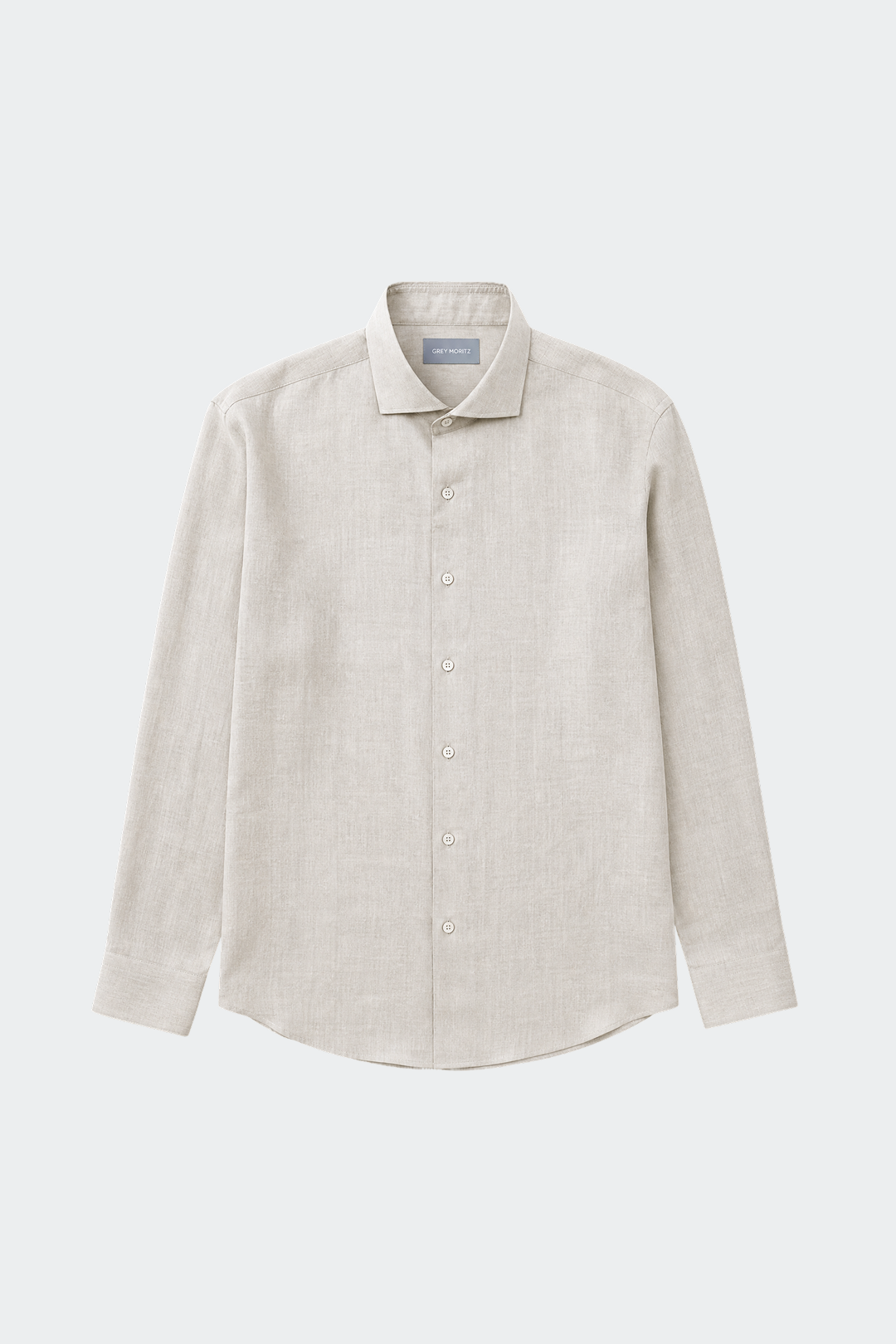 Dante | Men's Slim Fit Long Sleeve Linen Shirt