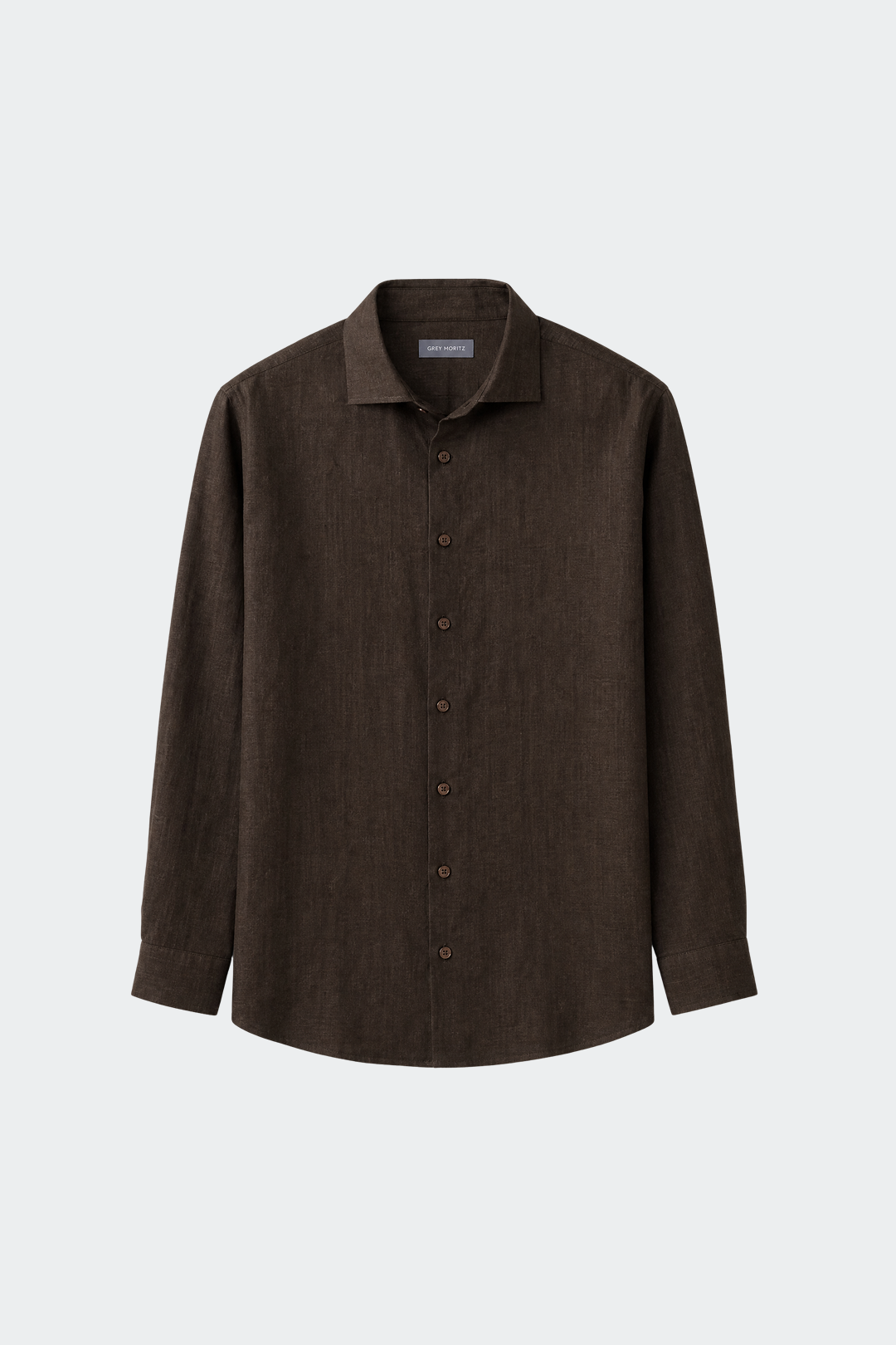Dante | Men's Slim Fit Long Sleeve Linen Shirt