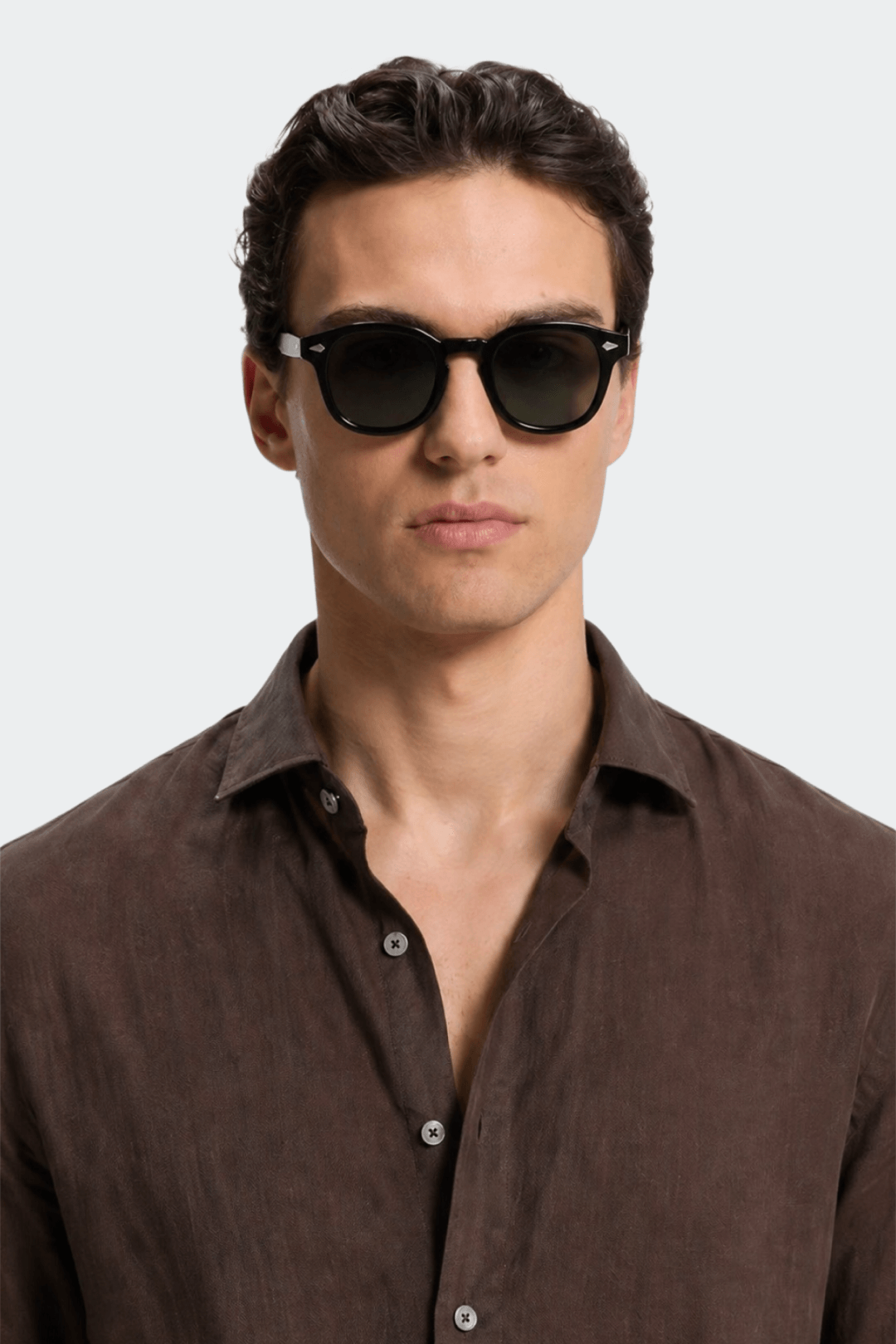 Dante | Men's Slim Fit Long Sleeve Linen Shirt
