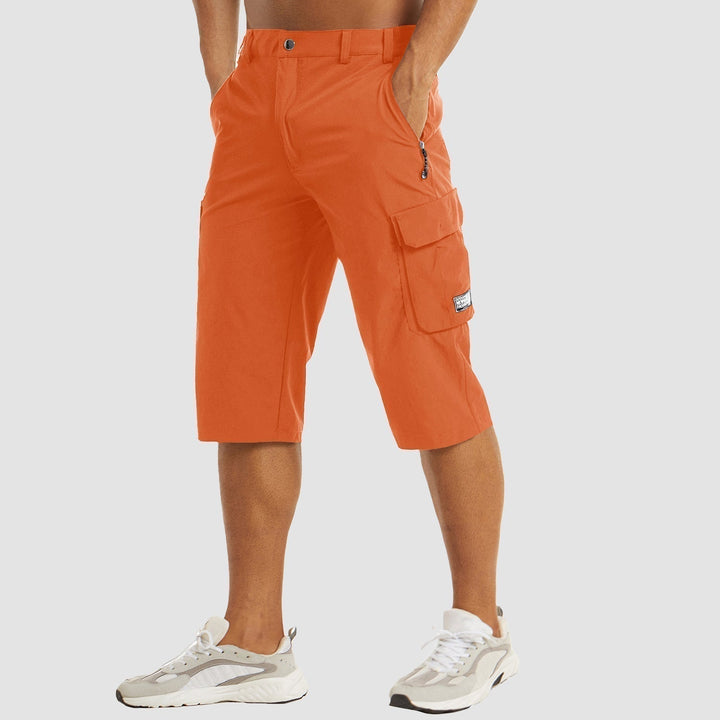 Terrain | Knee Length Multi Pocket Cargo Mens Shorts