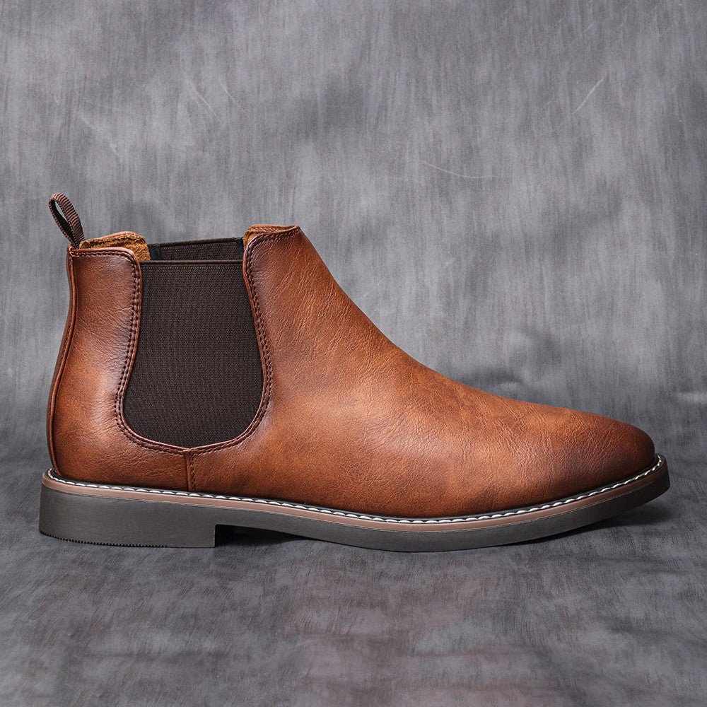 Harston | Slip-On Leather Chelsea Boots