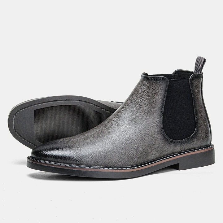 Harston | Slip-On Leather Chelsea Boots