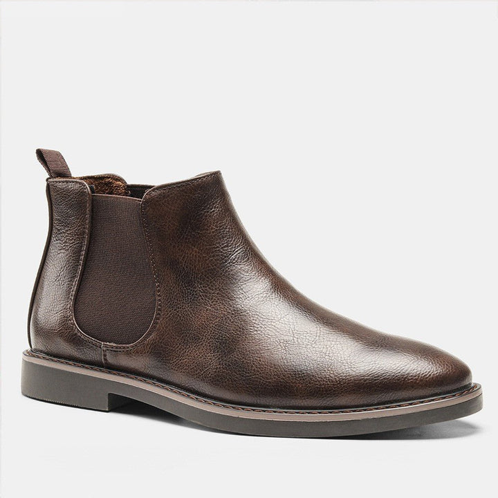 Harston | Slip-On Leather Chelsea Boots