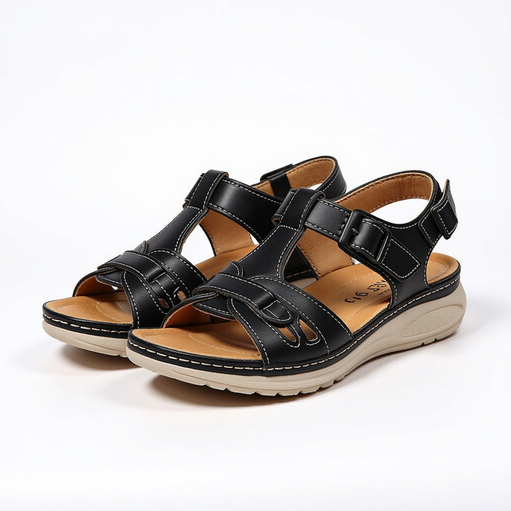 Roam | Cutout T-Bar Orthopedic Sandals