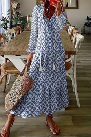 Camille | Women's Wildflower Print Boho Floral Summer Dress