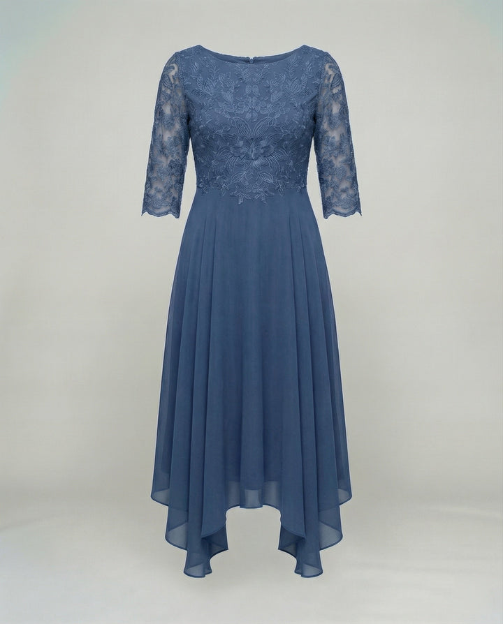 Serena | Lace Bodice Wedding Guest Dress