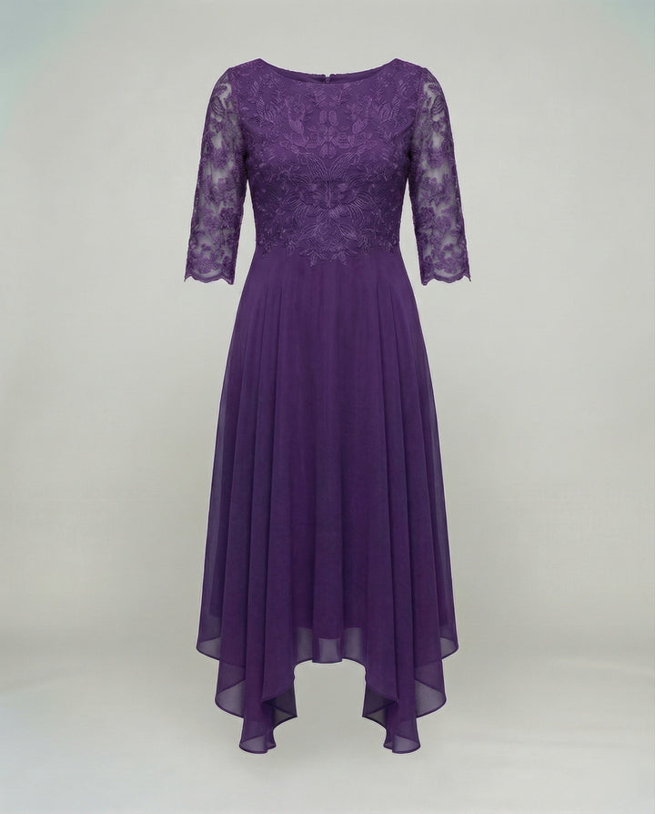 Serena | Lace Bodice Wedding Guest Dress
