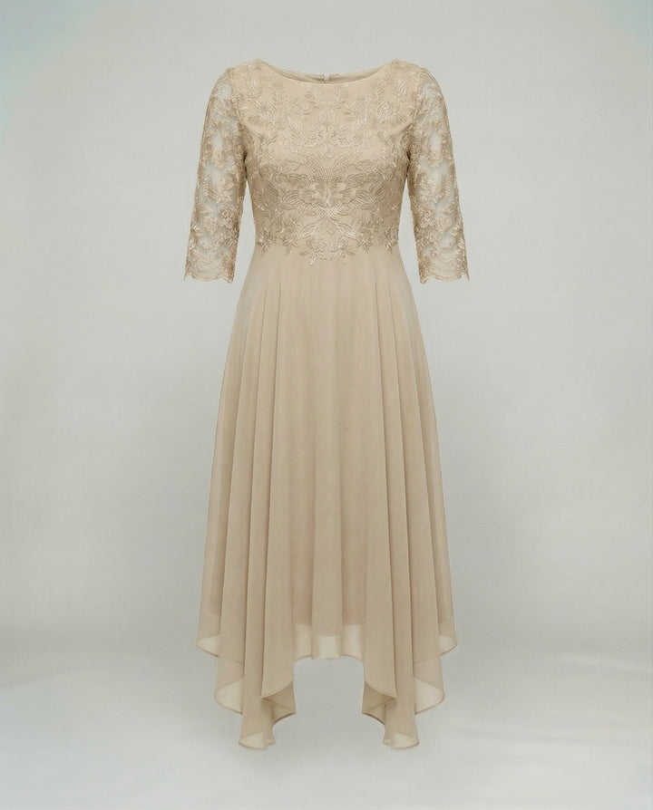 Serena | Lace Bodice Wedding Guest Dress