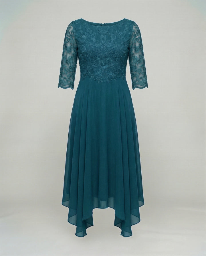 Serena | Lace Bodice Wedding Guest Dress