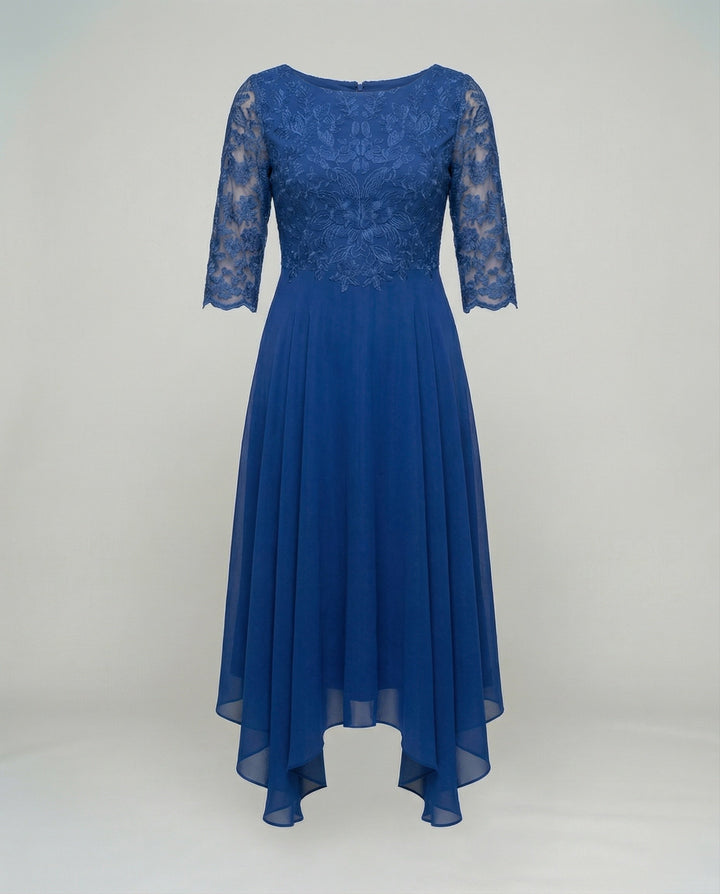 Serena | Lace Bodice Wedding Guest Dress